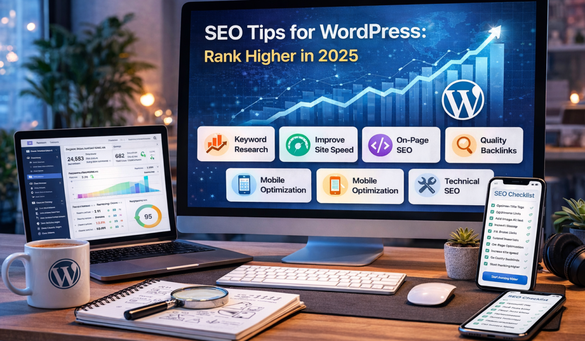 SEO Tips for WordPress Rank Higher in 2025